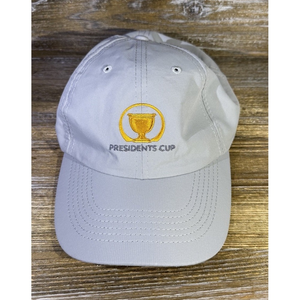 Imperial Presidents Cup Golf Hat Cap Gray SnapBack OSFA